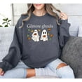 thumbnail image 5 of Gilmore Ghouls Graphic Pullover Sweatshirt, Spooky Ghosts Fall Leaves, 5 of 6
