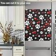 thumbnail image 6 of Coolnut Dog Paws Dishwasher Magnet Sticker, Refrigerator Magnetic Cover, Fridge Panels, Home Cabinet Decals Appliances Stickers, 23"x 26", 6 of 6