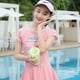 thumbnail image 2 of Traje de baño de una pieza con falda para niñas - Traje de baño para niñas Traje de baño para estudiantes, 2 of 6
