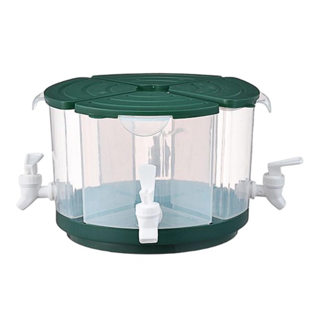 Dispensadores de bebidas de agua fría Dispensador de bebidas Jarra Multi-Grid 3L con grifo para almacenamiento de bebidas Magideal Dispensadores de bebidas