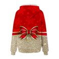 thumbnail image 4 of WILLBEST Sudadera de Mujer, Estilo Holgado, Ideal para Otoño E Invierno Diseño Navideño con Estampado Colorido y Moderno Sudadera con Capucha Informal Grande, 4 of 4