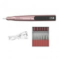 thumbnail image 2 of Electric Nail Drill Machine Electric Nail File Sets Portable for Acrylic And Gel pink, 2 of 9