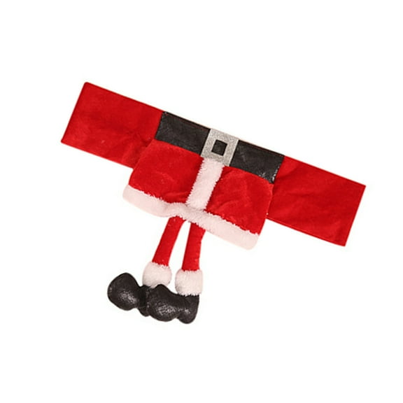 NICEXMAS Stretchy Christmas Chair Cover for Dining Room, 1 Piece, Festive Holiday Design, Elastic Fabric Protector