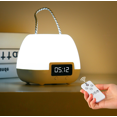 thumbnail image 2 of Lámpara LED de escritorio recargable, luz nocturna con Control remoto, luz de puesto de mercado nocturno para exteriores, luz de reloj con forma de seta ER, 2 of 5
