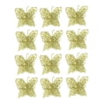thumbnail image 1 of 12Pcs/Set Widget Decor Hollow Out Simulation PVC Creative Merry Christmas Butterfly Ornament for Home, 1 of 11