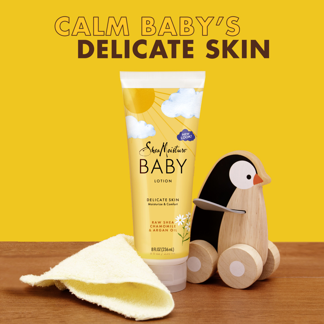 SheaMoisture Baby Lotion Raw Shea Chamomile Argan Oil photo 4