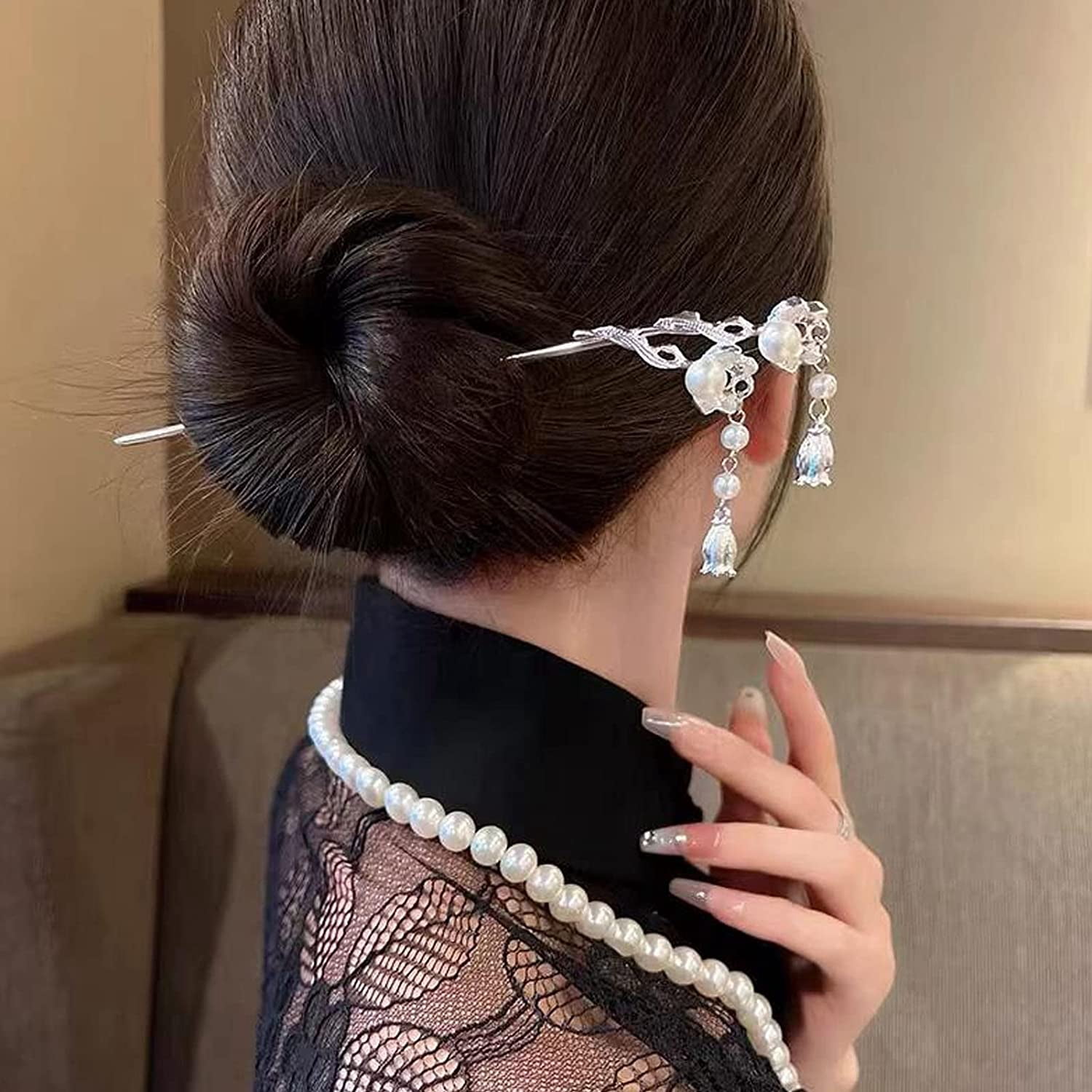 New Butterfly Hair Stick Fashion Metal Plate Hair Pin 