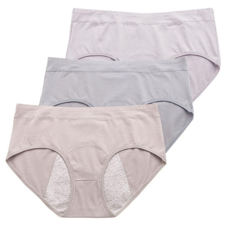 Organic Cotton Women's Incontinence & Postpartum Underwear (8-Pack)