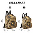 thumbnail image 3 of JIALIOU Mini Backpack Purse for Women Quilted Casual Daypack Small Travel Shoulder Bag, Abstract Olive Brown Geometric, 3 of 7