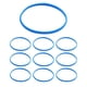 thumbnail image 4 of 10 Uds anillos de protección de rejilla de micrófono CUTICAT 4cm anillos de goma para 87A, 4 of 8