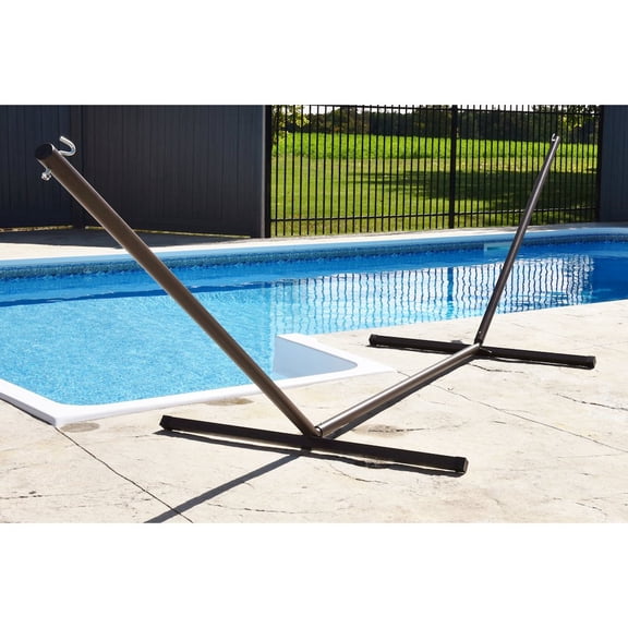 15ft 3-Beam Steel Hammock Stand
