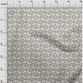 thumbnail image 3 of oneOone Cotton Poplin White Fabric Floral Sewing Fabric By The Yard Printed Diy Clothing Sewing Supplies 56 Inch Wide, 3 of 4