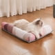 thumbnail image 4 of Colchoneta refrescante de ratán para mascotas, accesorios para cama de dormir, lavable, 3D, portátil, cómoda, impermeable, duradera, colchón de verano para gatos y cachorros., 4 of 6