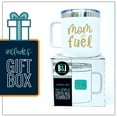 thumbnail image 5 of - Mom Fuel Coffee Mug Tumbler - Mom Gift Coffee Mug - Mom Cup - Cute Gifts for Mother, New Moms, Mommy, Mama for Birthday, Mother's Day (14 oz), 5 of 7