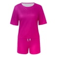 thumbnail image 5 of Hiijoy Big Girls Tie Dye Outfits Short Sleeve T Shirt Shorts Clothes Set, Sizes 11-12Y, 5 of 5