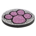 thumbnail image 2 of KAKOWELY car cup coaster Car Coaster Bling Cup Holder Coaster Nonslip Vehicle Coaster Cup Mat Car Cup Coaster Rhinestone Car Decoration Aesthetic Car Coaster For Cup Holder, 2 of 5