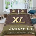 thumbnail image 1 of Home Bedding Cover Set Luxury Pattern Duvet Cover Quilt Cover Set Bed Gift Designable,Full (80"x90"), 1 of 5