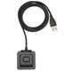 thumbnail image 1 of Cargador USB de repuesto de 5 V y 500 mA para reloj inteligente de fitness Fitbit Blaze de 1 m/3,3 pies de largo, color negro, 1 of 5