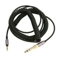 thumbnail image 2 of 3.5mm Sound Spring Cable, Professional Oxygen Free Copper Core 3.5mm Sound Spring Coiled Extension Cable Retractable 16.4ft  For Tablet For Car, 2 of 8