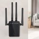 thumbnail image 3 of Repetidor Inalámbrico Amplificador de señal Extensor 2.4G / 300Mbps Repetidor de amplificador de señal WiFi Enchufe UE / EE. UU., 3 of 8