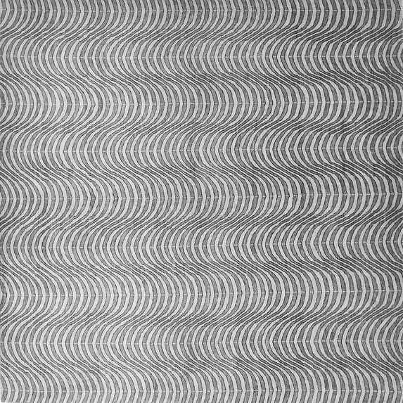 Ahgly Company Indoor Square Abstract Gray Contemporary Area Rugs, 5' Square