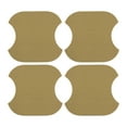 thumbnail image 1 of Protector de Rasguños para Manijas de Puertas de Autos Magnético Único Bargains 91x93mm Antirasguños Película Protectora de Manijas de Puertas Tono Dorado de Fibra 4 Pcs, 1 of 1