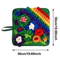 thumbnail image 3 of Decoration Interactive Snuffle Mat For And Cats Mental Stimulation Enrichment Feeder Puzzle Slow Eating Game, 3 of 6