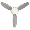thumbnail image 3 of Westinghouse Lighting  Alloy 3-Blade Indoor Ceiling Fan with LED Light Fixture and Opal Frosted Glass 42 Inches - Brushed Nickel with Weathered Oak, 3 of 5