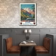 thumbnail image 3 of 8.5" x 11" Rainier National Park c1920s Vintage Travel Poster Wall Art, 3 of 4