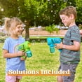 thumbnail image 4 of SYNCFUN 2 Pack Automatic Bubble Blaster Set - 360° Leak-Proof Submarine Bubble Machine with 10 oz Refill Solution - High Output Blower for Outdoor Events, Weddings, Parties & Easter Basket Stuffers, 4 of 8