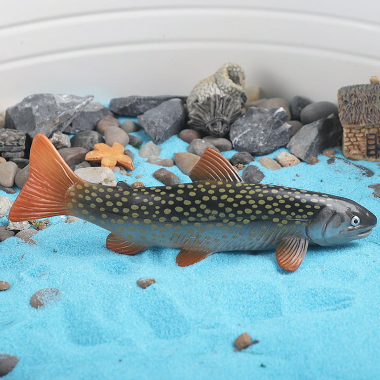 Papaba Mini Fish Tank,Miniature Toy Adorable Multi-Functional Interesting  Mini Fish Tank Ornaments for Home