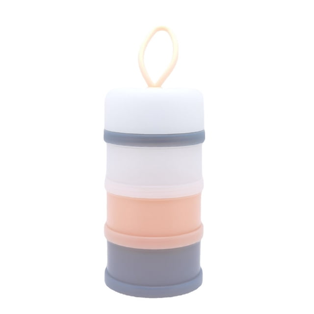 Conteneur de Nourriture pour Animaux de Compagnie Seau de Nourriture pour Animaux Design Portable avec Lanière 2/3 Couches Conteneur de Nourriture pour Chat Durable Résistant à l'Usure Stockage de Nourriture pour Animaux Divisé
