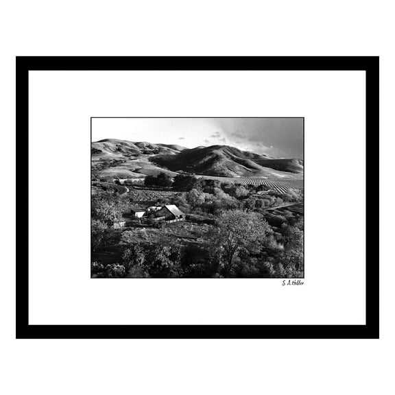 RANCH Framed Printed Photograph
