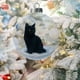 thumbnail image 4 of Decoraciones de Árbol de Navidad Lindos Gatos 2D Colgante Plano Ornamento, Gato Regalos de Navidad para Árbol Mesa Pared Decoración Festiva Del Hogar, 4 of 5