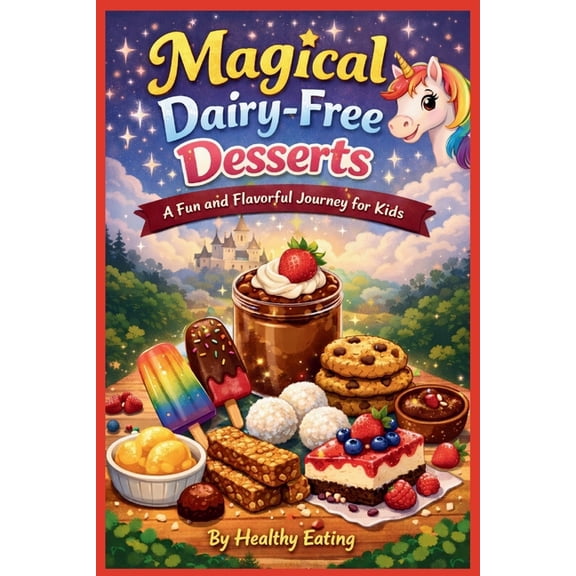 Magical Dairy-Free Desserts: A Fun and Flavorful Journey for Kids, (Paperback)