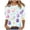 Purple, variant on Easter Shirs for Women 3/4 Sleeve Bunny Graphic Tee Holiday Casual Round Neck Tops 2025 Trendy Loose Eggs Rabbit Print Blouse White XL