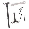 thumbnail image 3 of Rongfmy Cables Railing Hardware Kit Spare Part Angle 180 degree Adjustable Stainless Steel Black Style B, 3 of 9