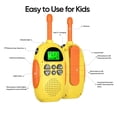 thumbnail image 2 of Walkie Talkies HPROMOT recargables para niños de 3 a 12 años, paquete de 2, 2 of 7