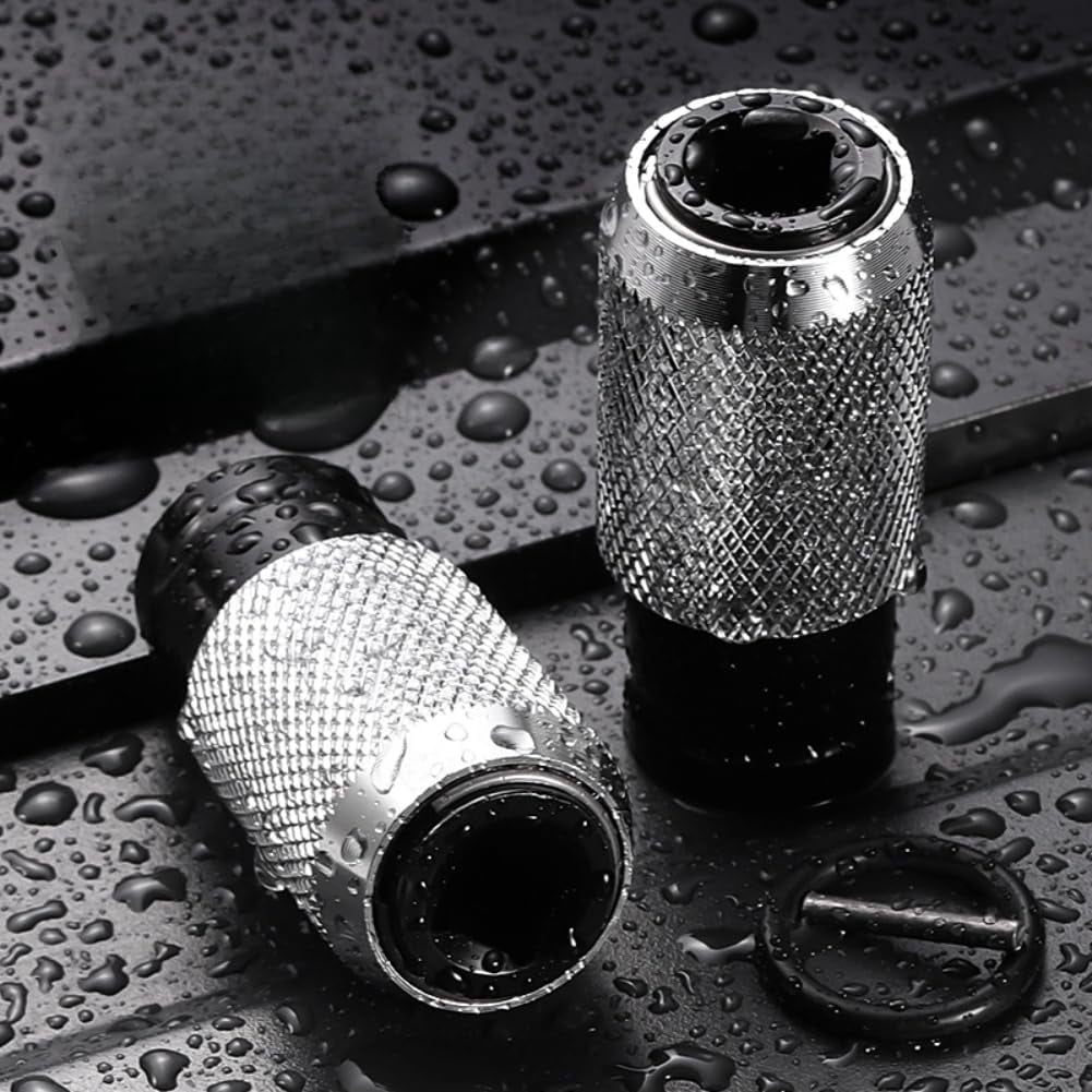 Rotary Hammer Adapter Set With Four Metal Drill Bits Designed For Wood, Concrete, And Stone Drilling Featuring Square Shank And Leather Ring For Secure Fit On Power Tools