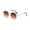 49#C, variant on Square Sunglasses for Women Men Retro Octagon Metal Sun Glasses Vintage Polygon Shades C One Size