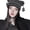 Black gray stripe st, variant on lanema Teens Cat Ear Shape Hat with Dangle Star Soft Winter Warmer Cycling Hat