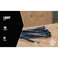 thumbnail image 3 of Southwire 9709SW8808 16/3 9-Foot Power Supply Replacement Cord, Heavy Duty SJTW Weather Resistant Jacket , UL Listed, 3 of 3