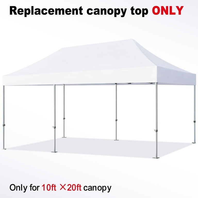 EUROMAX USA Sturdy 10x20 Outdoor Canopy Top Cover Replacement
