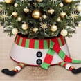 thumbnail image 2 of Cute Christmas Tree Collars, 23.62 Inches Christmas Tree Collar for Artificial Tree, Collapsible Christmas Tree Base Cover for Christmas Indoor Decorations Home Decor (B) B B B, 2 of 5