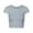 Gray, variant on Bovxnpu Summer Short Sleeve T Shirts Pullover Top Undershirt Crew Neck Basic Soft Comfortable Summer Tops (Women's or Women's Plus)