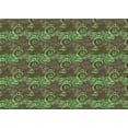 thumbnail image 1 of Ahgly Company Machine Washable Indoor Rectangle Transitional Green Onion Green Area Rugs, 8' x 12', 1 of 7