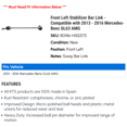 thumbnail image 2 of Front Left Stabilizer Bar Link - Compatible with 2013 - 2016 Mercedes-Benz GL63 AMG 2014 2015, 2 of 2