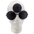 thumbnail image 5 of Black With Black Frames Round Third Eye Sunglasses, 5 of 7