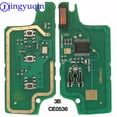 thumbnail image 7 of Jingyuqin 3 Buttons Remote Key For Peugeot 207 307 407 308 408 For Citroen Fob 434MHZ ID46 Chip CE0536 CE0523 ASK/FSK HU83/VA2, 7 of 7