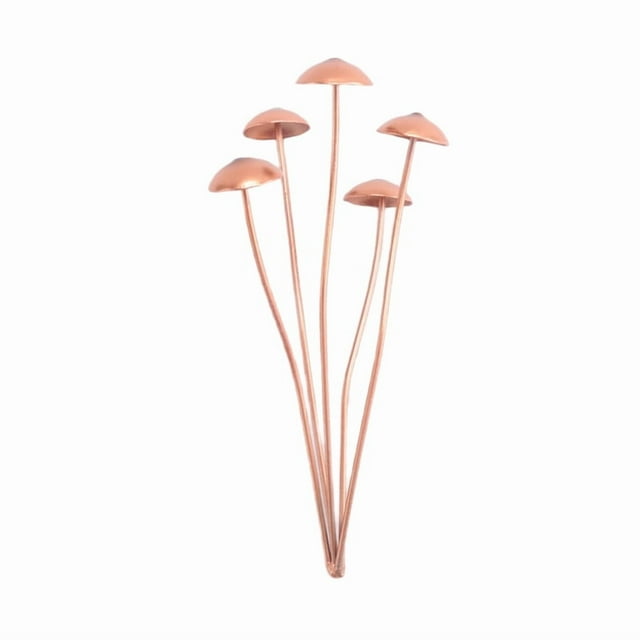 Estacas de Jardín Decorativas Metal con Forma Seta, Perfectas para Decoración Al Aire Libre y Agregar A Su Flores